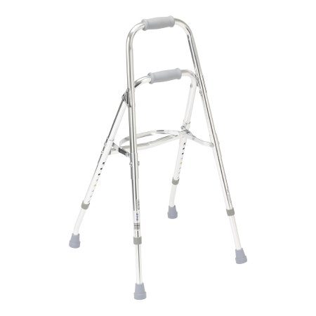 Side Step Folding Walker Adjustable Height drive Hemi Aluminum Frame 300 lbs. Weight Capacity 29-1/2 to 37 Inch Height