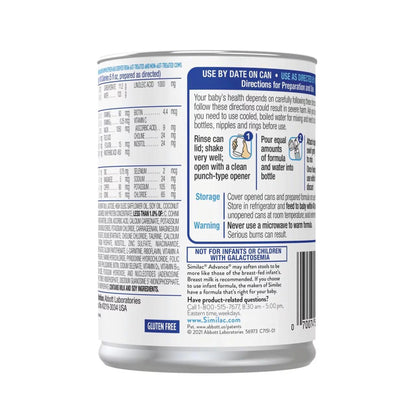 Similac Advance Infant Formula Concentrate 13 oz Iron-Fortified