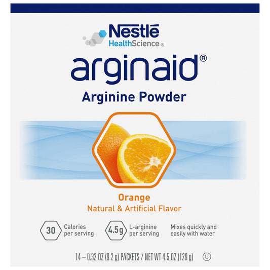 Arginaid Oral Supplement Orange Flavor Powder 0.32 oz Individual Packet