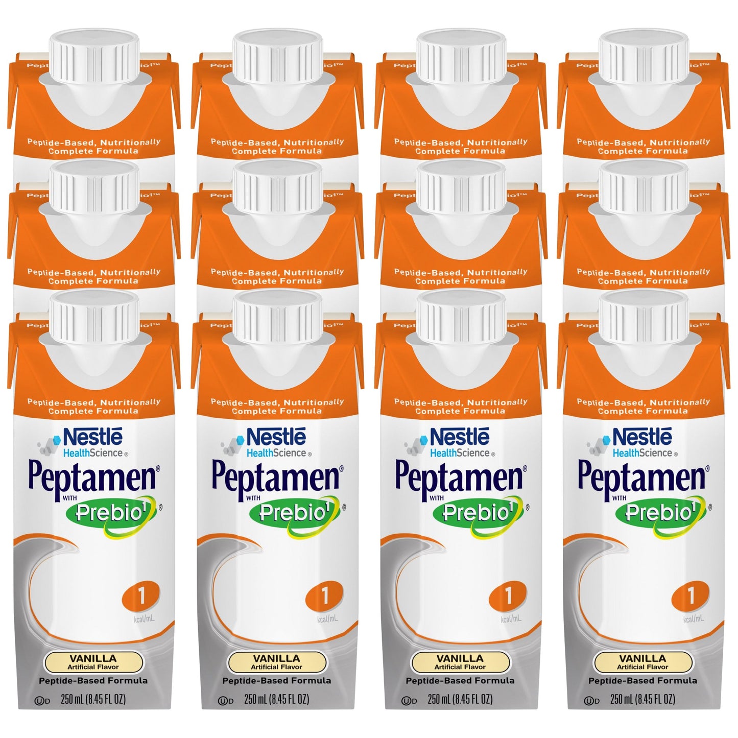 Nestle Peptamen with Prebio 1 Vanilla Oral Supplement Liquid 250 mL Carton