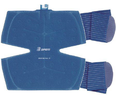 Cold Therapy Pad WrapOn Knee 12-1/4 X 19 Inch Plastic / Felt / Foam / Elastic Reusable