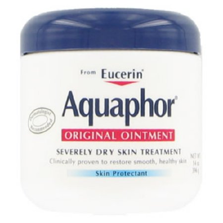 Hand and Body Moisturizer Aquaphor Original Ointment 14 oz. Jar Unscented Ointment