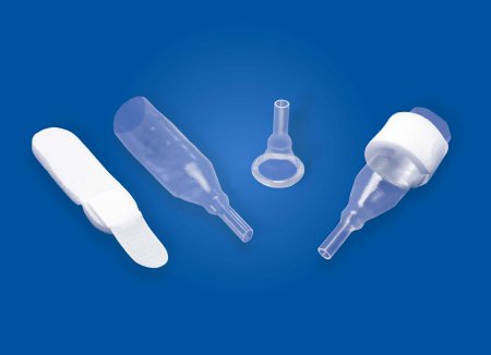 Male External Catheter Natural® Non-Adhesive Reusable Strap Silicone Intermediate