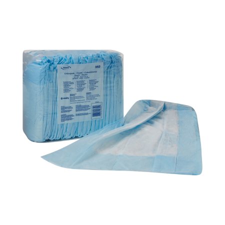 Underpad TENA Regular 23 X 36 Inch Fluff Light Absorbency