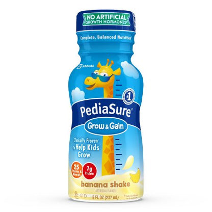 Pediatric Oral Supplement PediaSure Grow & Gain Shake Vanilla Flavor 8 oz. Bottle Liquid Calories