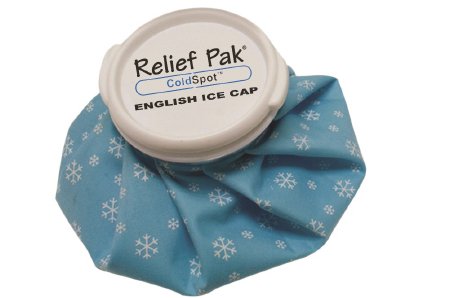 English Style Ice Bag Relief Pak General Purpose 6 Inch Diameter Rubberized Fabric / Plastic Reusable