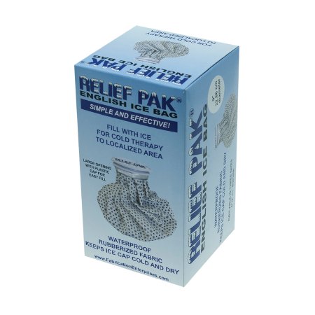 English Style Ice Bag Relief Pak General Purpose 9 Inch Diameter Rubberized Fabric / Plastic Reusable