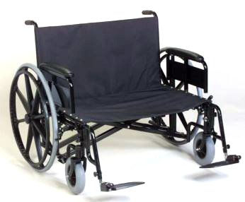 Bariatric Reclining Wheelchair Regency XL 2000 Heavy Duty Dual Axle