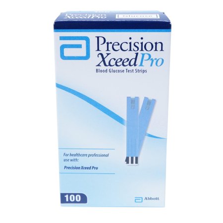 Blood Ketone Test Strips Precision Xceed Pro 100 Strips per Pack ...