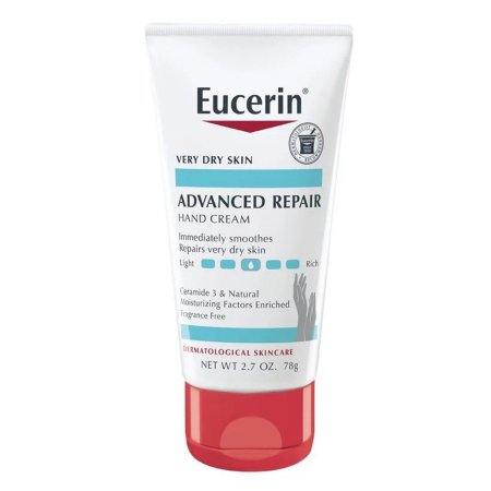 Hand Moisturizer Eucerin Advanced Repair 2.7 oz. Tube Unscented Cream