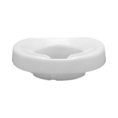 Elongated Raised Toilet Seat Tall-Ette 2 Inch Height White