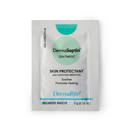 Skin Protectant DermaSeptin 5 Gram Individual Packet Scented Ointment