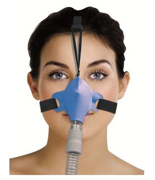 CPAP Mask Kit CPAP Mask Kit SleepWeaver Advanced Nasal Style One Size Fits Most Cushion Adult