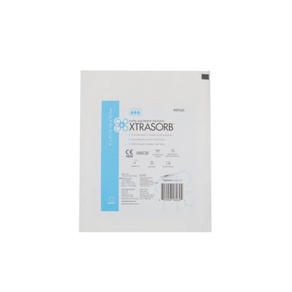 Xtrasorb Classic Super Absorbent Dressing 4 x 5 Inch With Border Sterile