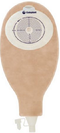 Ostomy Pouch SenSura One-Piece System 12-½ Inch Length Flat, Trim to Fit 3/8 to 3 Inch Stoma Drainable