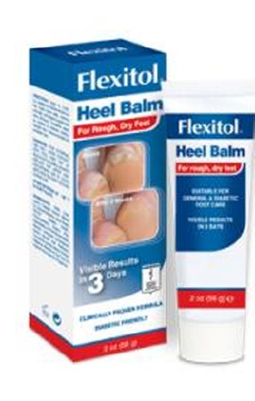 Foot Moisturizer Flexitol Heel Balm 2 oz. Tube Scented Cream