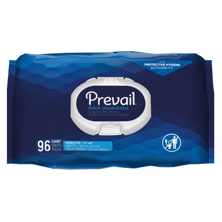 Personal Cleansing Wipe Prevail Soft Pack Scented 96 Count