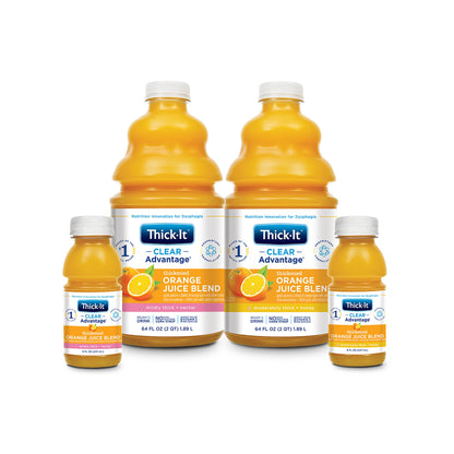 Thick-It Clear Advantage Thickened Orange Beverage 64 oz IDDSI Level 2