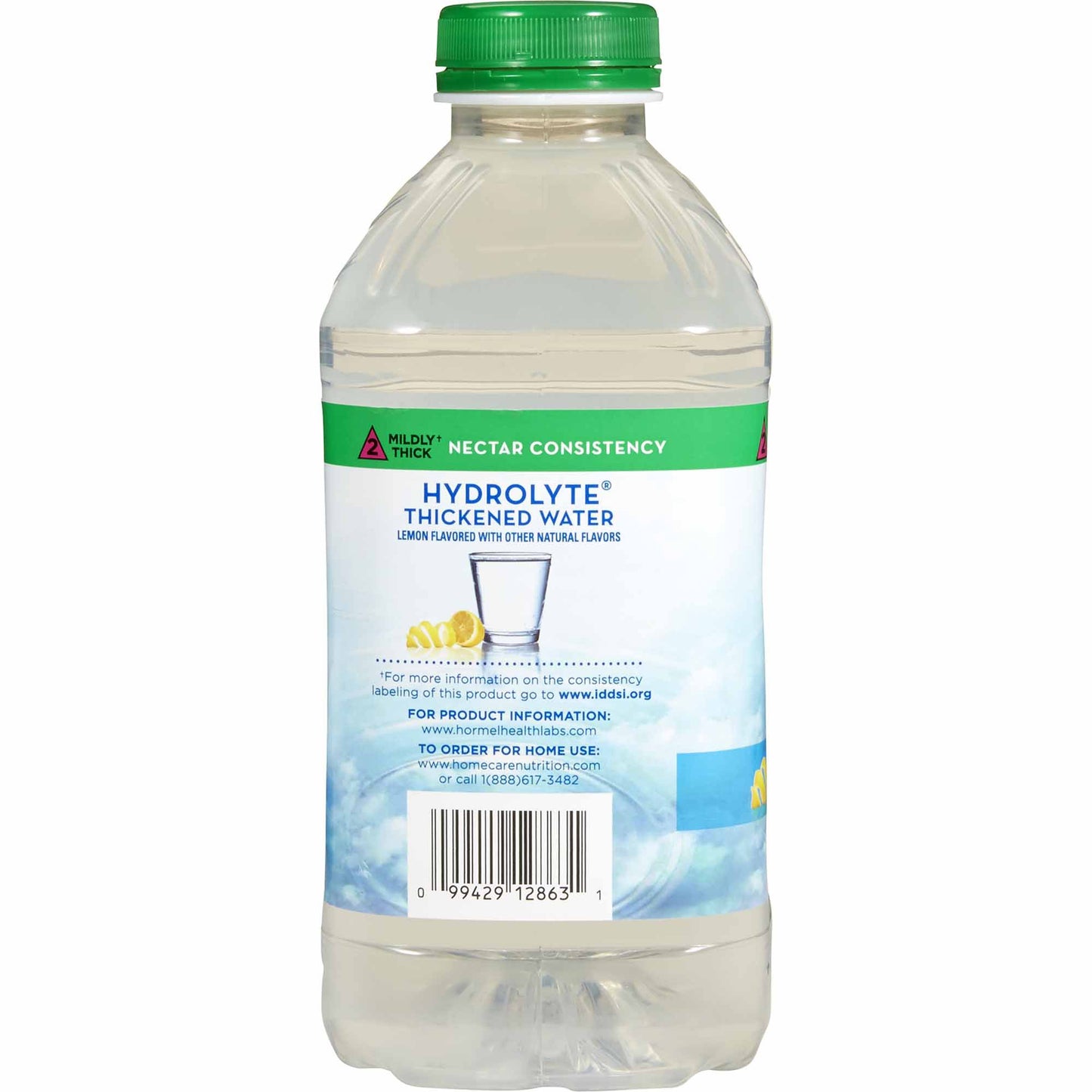 Thick & Easy Hydrolyte Lemon Thickened Water 46 oz Bottle IDDSI Level 2 Mildly Thick