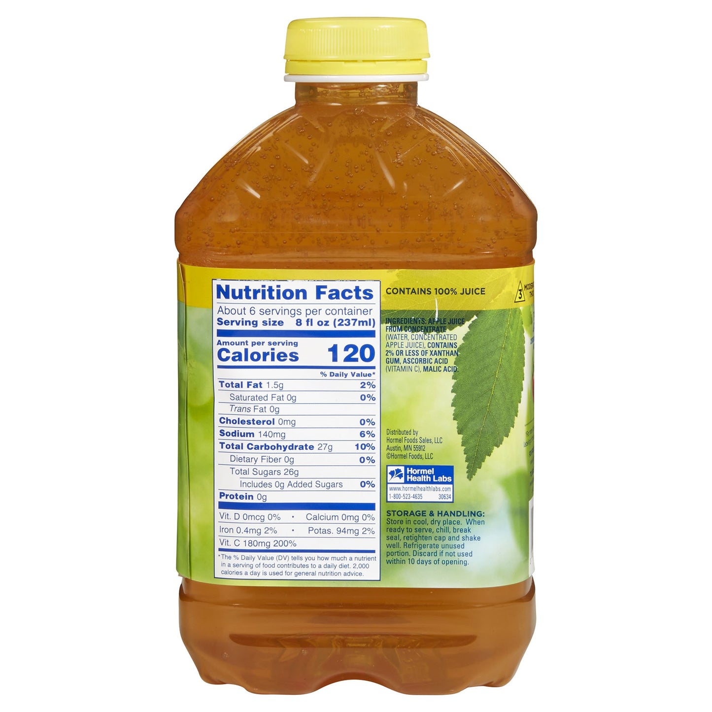 Thick & Easy Apple Thickened Beverage 46 oz Bottle IDDSI Level 2 & 3