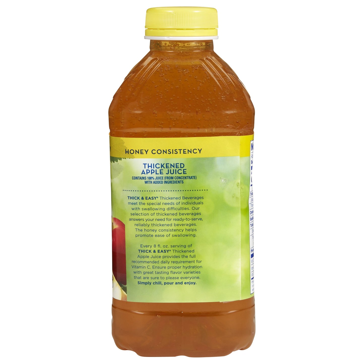 Thick & Easy Apple Thickened Beverage 46 oz Bottle IDDSI Level 2 & 3