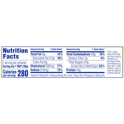 Thick & Easy Purees Maple Cinnamon French Toast 7 oz Tray IDDSI Level 2 Mildly Thick