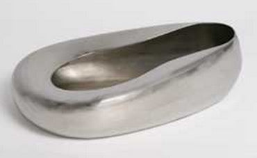 Conventional Bedpan Silver