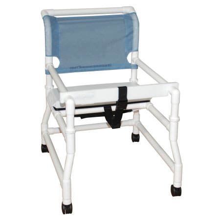 Walker Chair Adjustable Height 400 Series PVC Frame 300 lbs. Weight Capacity 20 Inch Seat Height