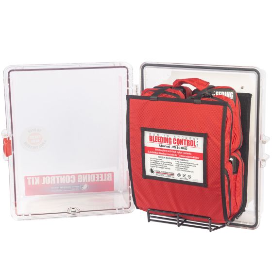 North American Rescue Public Access Bleeding Control Station – 8-Pack Nylon Advanced PABC Kit
