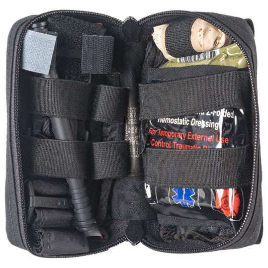 North American Rescue M-FAK Mini First Aid Kit with Combat Gauze – Black