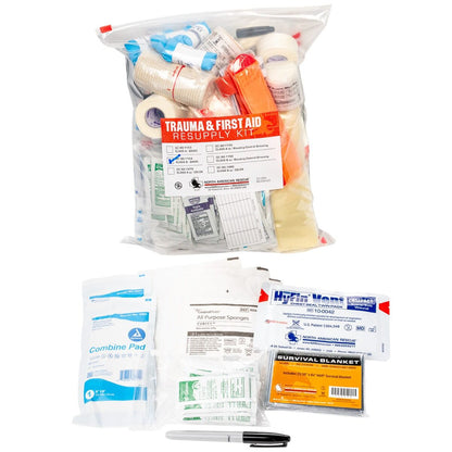 North American Rescue Trauma and First Aid Resupply Kit – Class B with Compressed Gauze