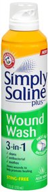 Wound Cleanser Simply Saline Plus Wound Wash 7.1 oz. Spray Can Sterile Antiseptic