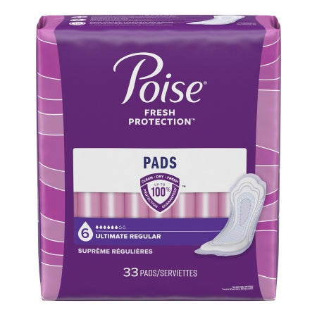 Bladder Control Pad Poise Fresh Protection