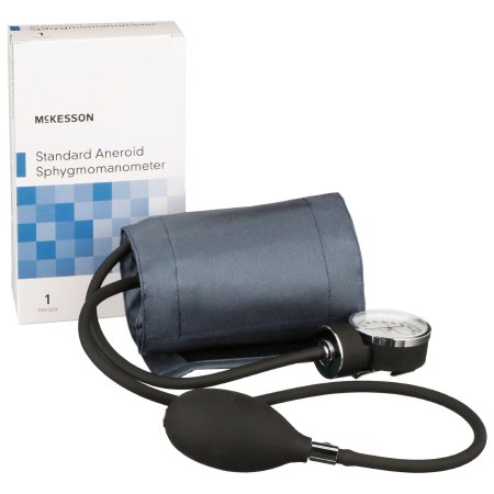 Aneroid Sphygmomanometer Unit McKesson Brand Adult Cuff Nylon Cuff