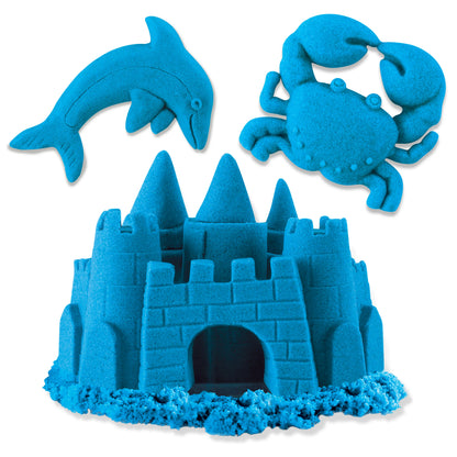 Kinetic Sand Spin Master Blue – Non-Drying Sensory Play for Kids