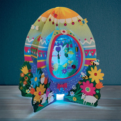Bright Stripes Kids Craft Kit – Sweet Springtime 3D DIY Paper Lanterns