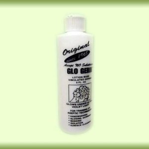 Germ Simulator Glo Germ 8 oz. Bottle Glo Germ White Powder / Purified Water NonSterile