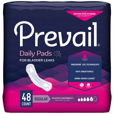 Bladder Control Pad Prevail Daily Pads