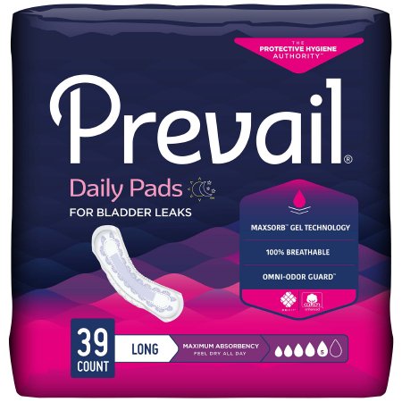 Bladder Control Pad Prevail Daily Pads