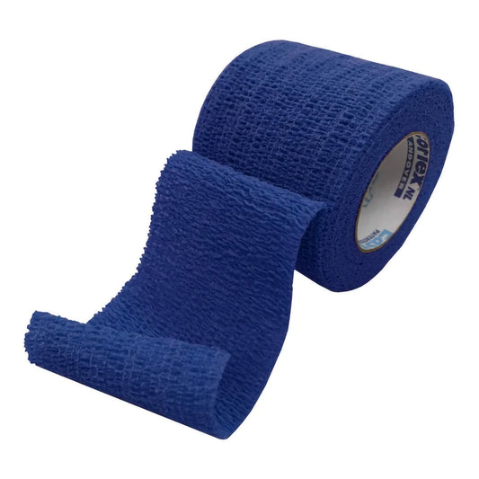 CoFlex Cohesive Bandage 2 Inch x 5 Yard Blue Self-Adherent NonSterile