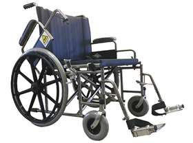 MRI Non-Magnetic Wheelchair Full Length Arm Burgundy Upholstery 20 Inch Seat Width Adult 250 lbs. Weight Capacity