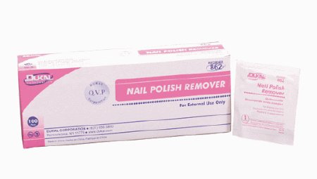 Nail Polish Remover Pad Dukal 50 mm X 57 mm