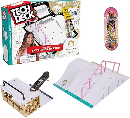 Tech Deck – Sky Brown Olympic Games Paris 2024 Ramp Playset