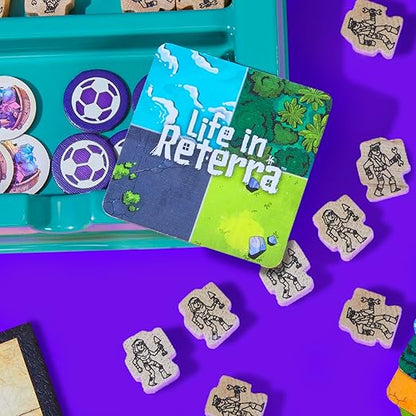 Life in Reterra Strategy Board Game – A Community (Re)Building Game for Ages 10+, 2–4 Players, 35-Minute Gameplay