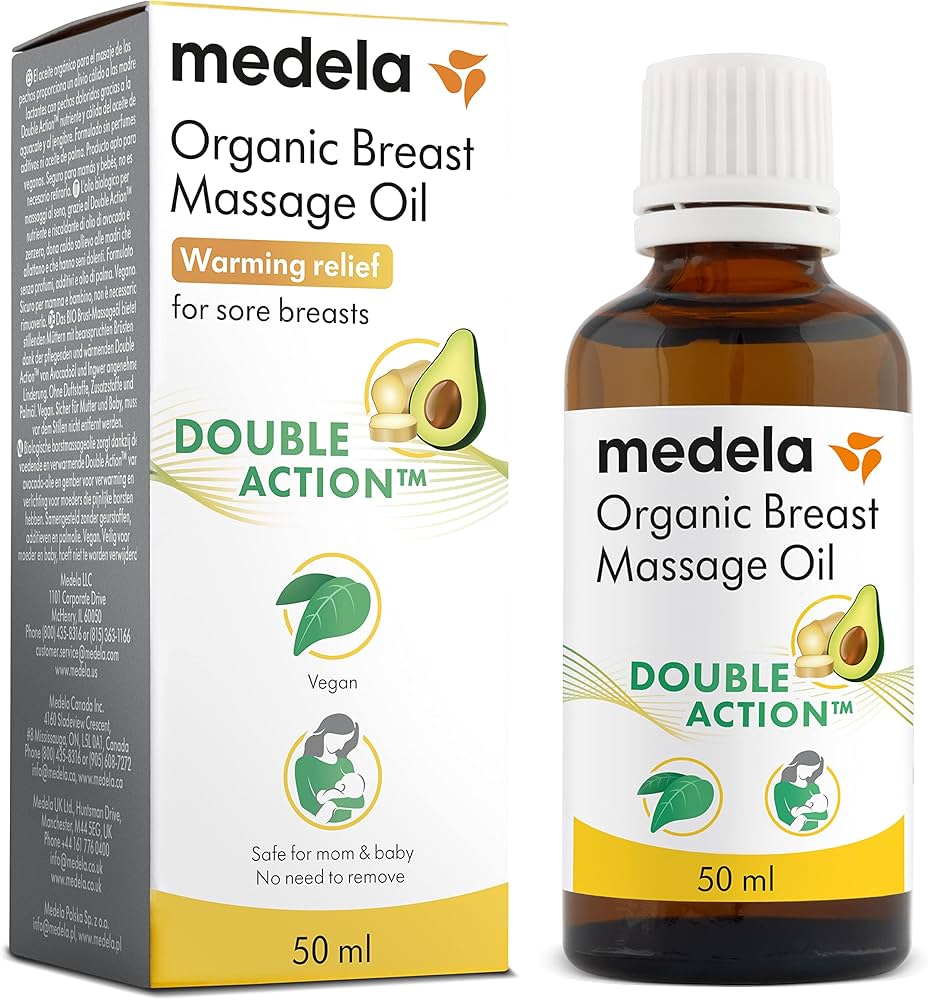 Massage Treatment Medela 50 mL Bottle Unscented Oil