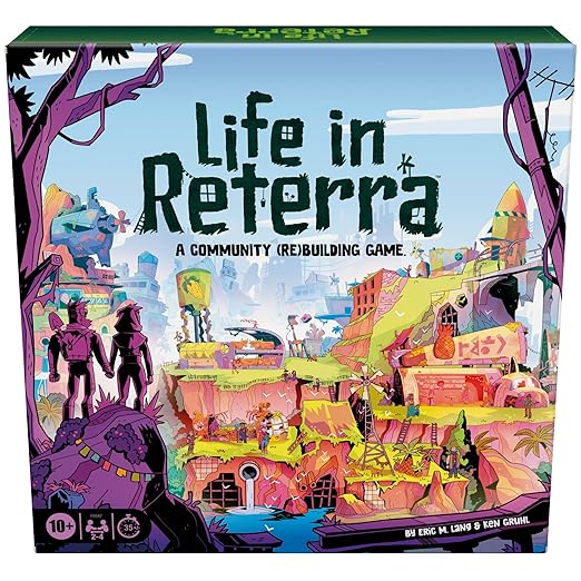 Life in Reterra Strategy Board Game – A Community (Re)Building Game for Ages 10+, 2–4 Players, 35-Minute Gameplay