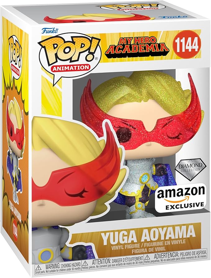 Funko Pop Animation My Hero Academia - Yuga Aoyama Diamond Glitter Vinyl Figure
