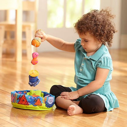 Melissa & Doug K’s Kids Fish & Count Learning Game – Preschool Fishing Toy with Numbers & Shapes