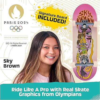 Tech Deck – Sky Brown Olympic Games Paris 2024 Ramp Playset