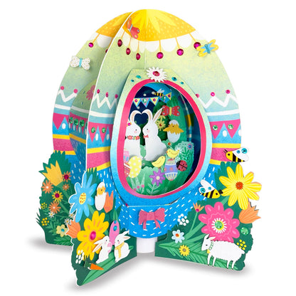 Bright Stripes Kids Craft Kit – Sweet Springtime 3D DIY Paper Lanterns
